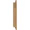 Ekena Millwork Octagonal Top Gable Vent Western Red Cedar Gable Vent w/1" x 4" Flat Trim Frame, 36"W x 36"H GVWOT36X3601RFUWR - alternate 4